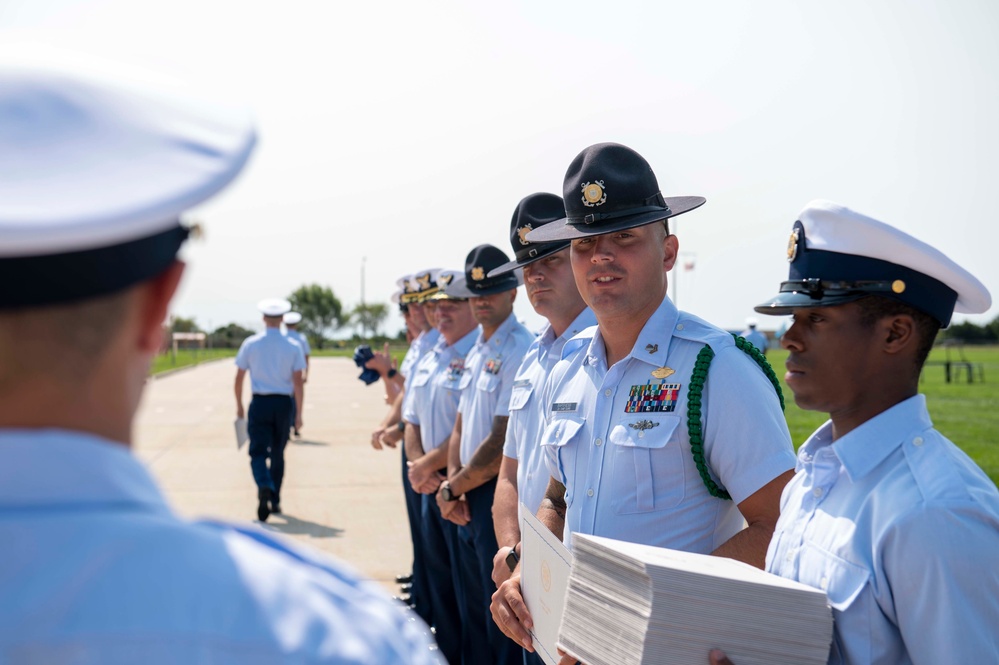 Recruit company completes Coast Guard basic training