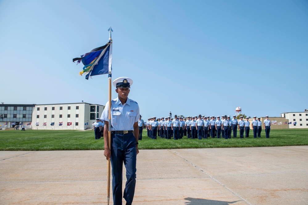 Recruit company completes Coast Guard basic training