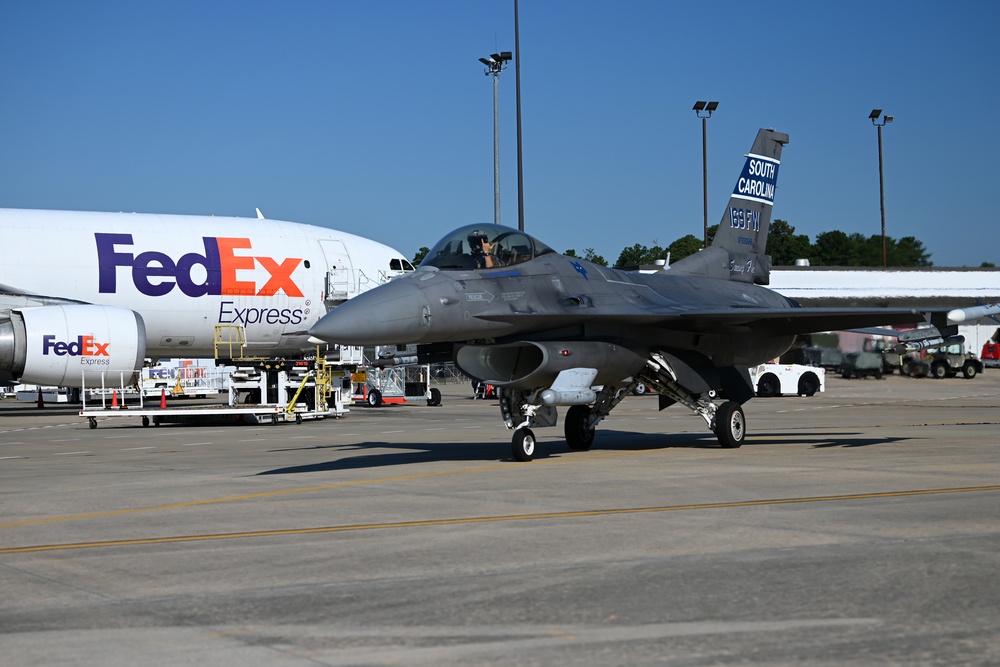 Daily Flightline Operations at Columbia Metropolitan Airport