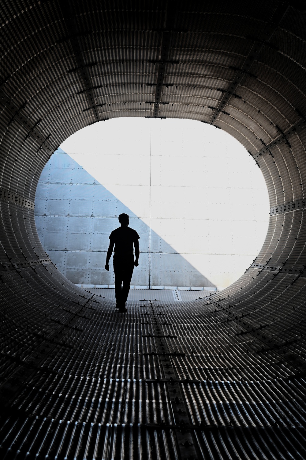 169th Maintenance Squadron Propulsion Shop Performs Test Run on a F-16 Fighter Jet Engine