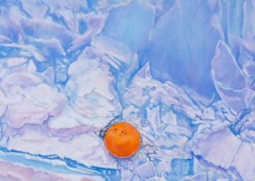 US Coast Guard Art Program 2022 Collection, Ob ID# 202209, &quot;Keep your eyes on the ball,&quot; Sandra Hart (9 of 38)