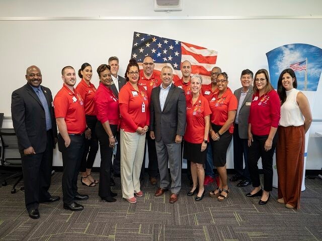 Assistant Secretary James D. Rodriguez for Veteran’s Employment and Training Service, visits Central Florida