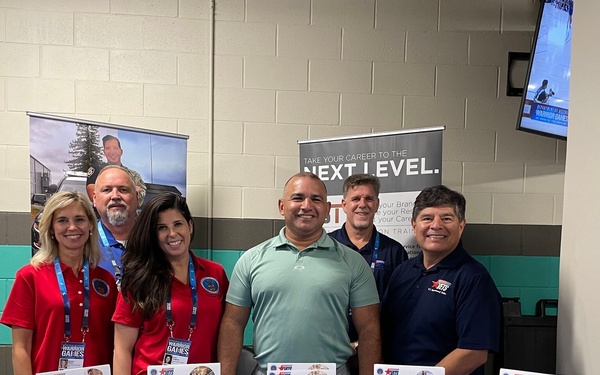 James D. Rodriguez, Assistant Secretary for VETS, visits the ESPN Wide World of Sports Event
