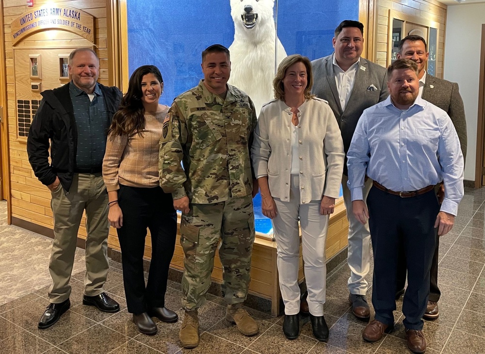 DOL VETS and partners from U.S. Department of Veterans Affairs and Hiring Our Heroes visits Alaska