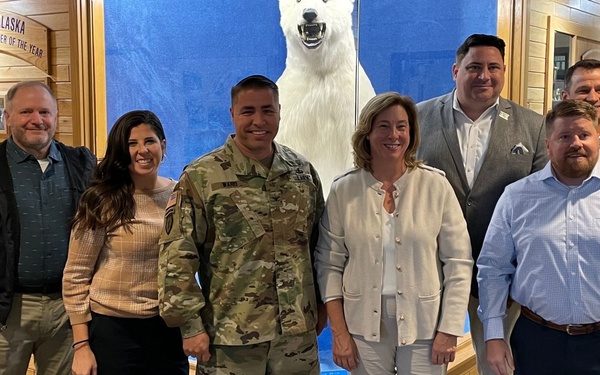 DOL VETS and partners from U.S. Department of Veterans Affairs and Hiring Our Heroes visits Alaska