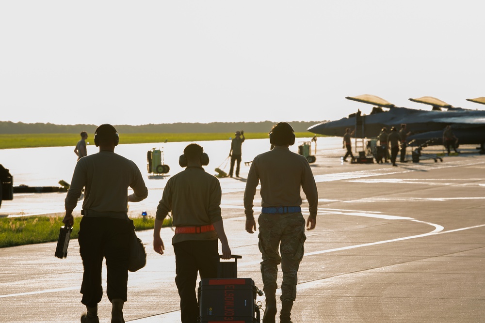 90th EFS Flightline Operations