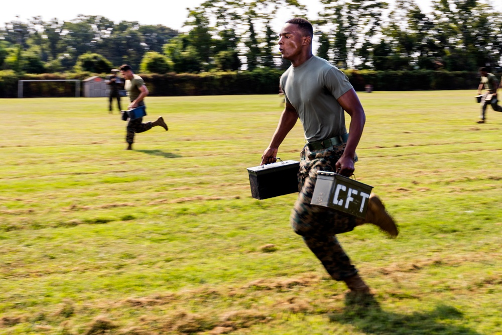 Security Battalion Field Meet tests fitness, builds camaraderie