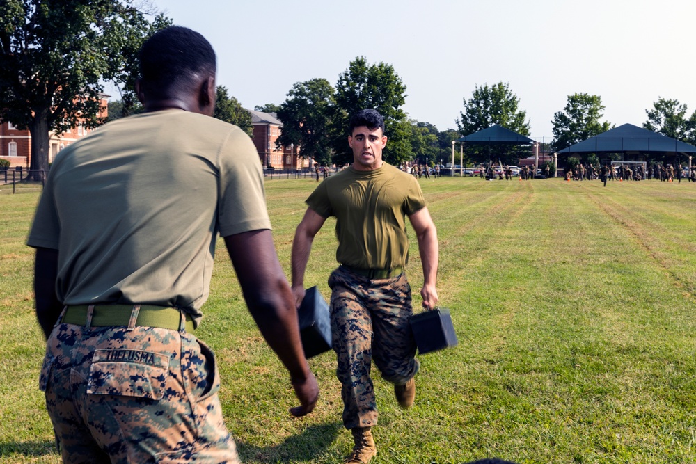 Security Battalion Field Meet tests fitness, builds camaraderie