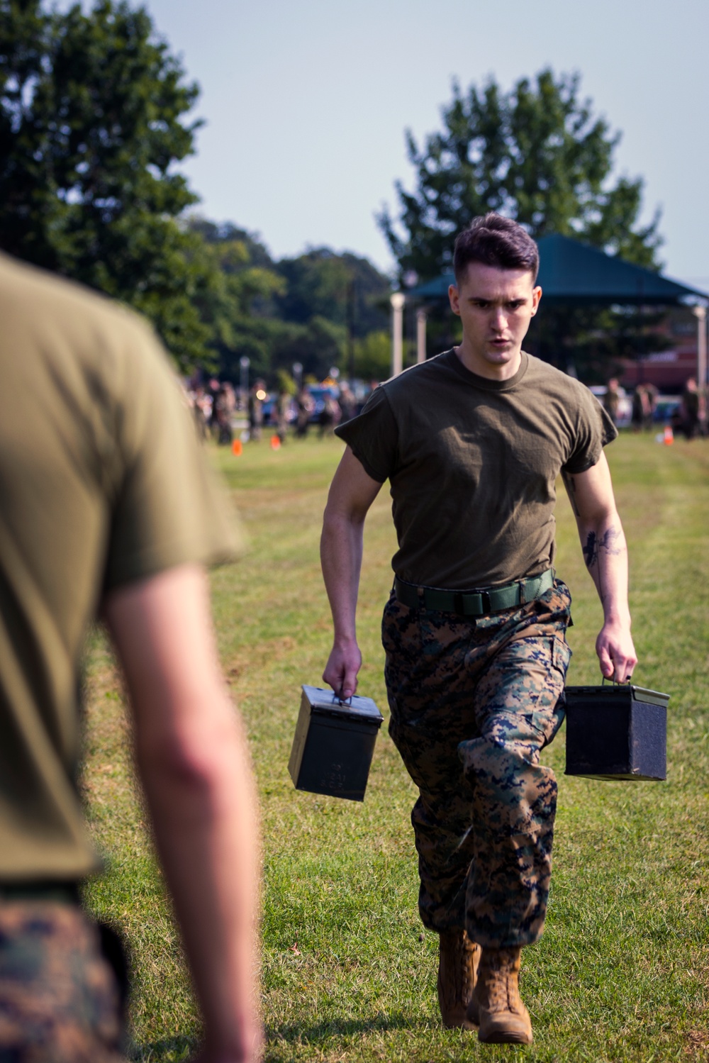 Security Battalion Field Meet tests fitness, builds camaraderie