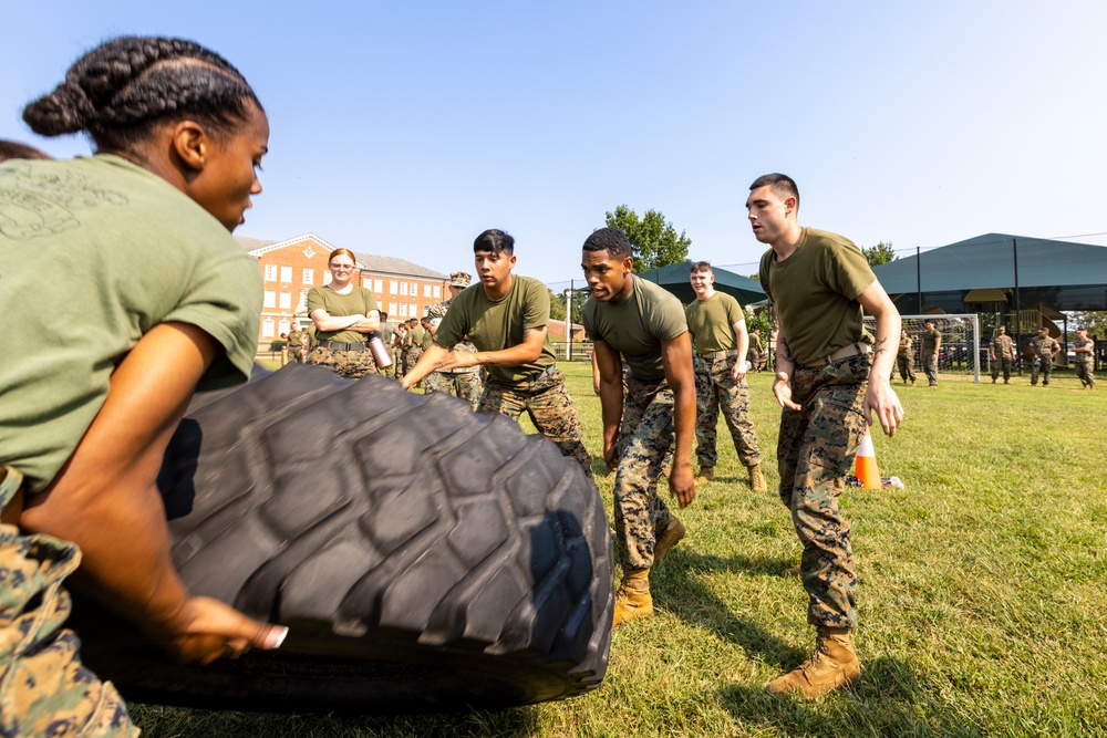 Security Battalion Field Meet tests fitness, builds camaraderie