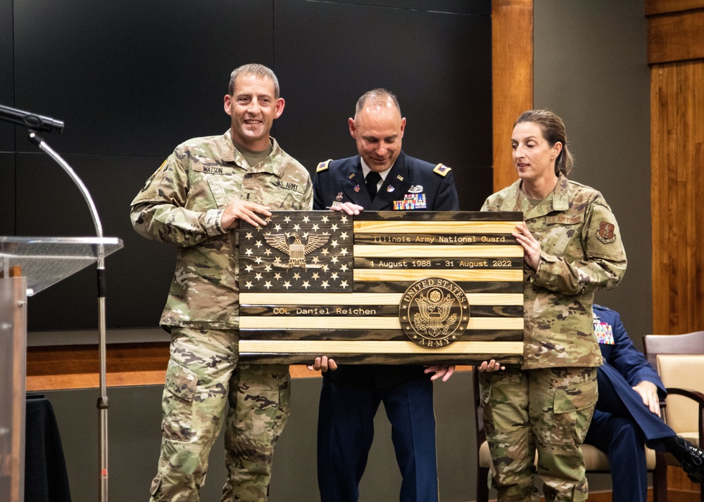 Illinois National Guard colonel retires after 34 years of military service