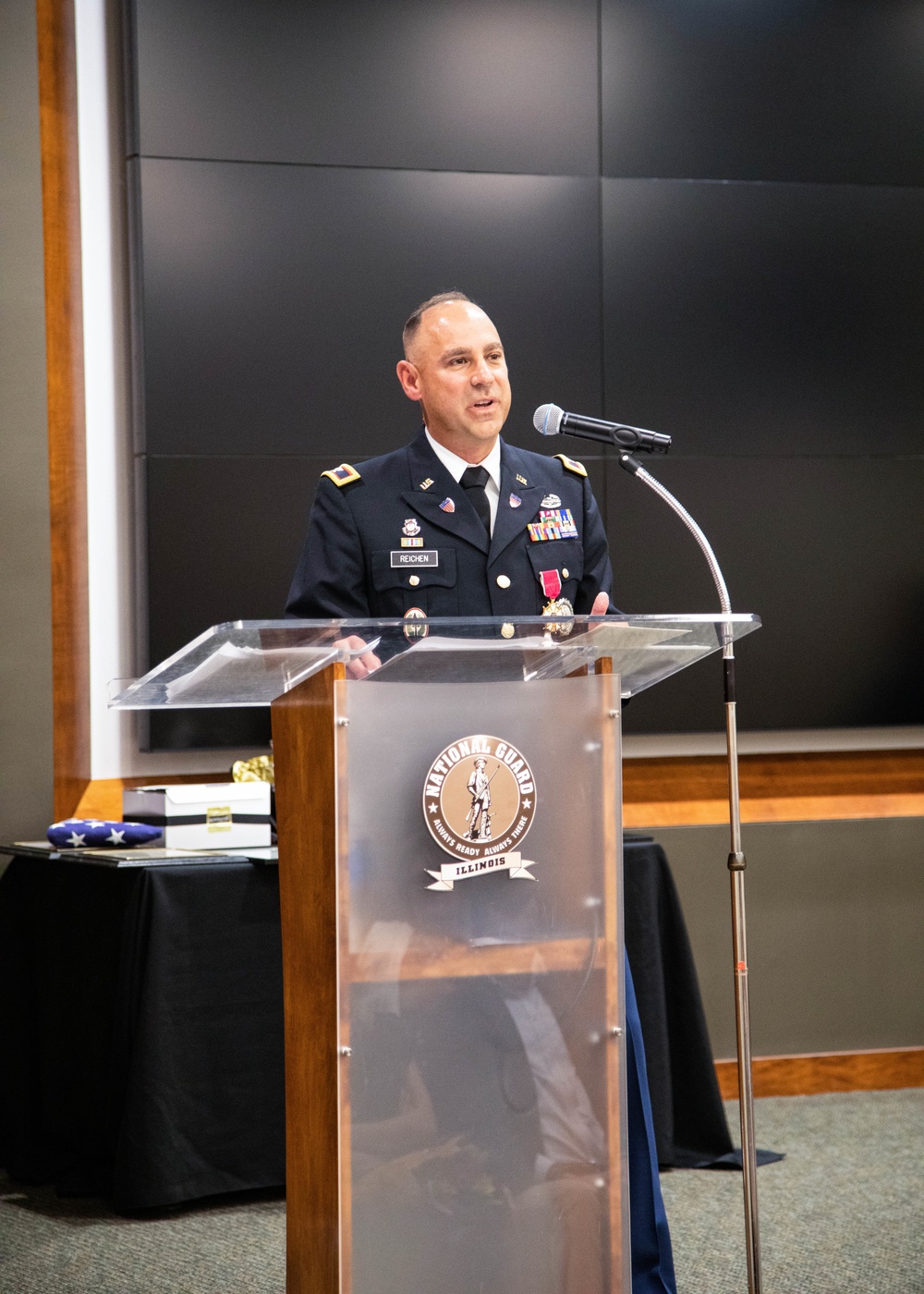 Illinois National Guard colonel retires after 34 years of military service