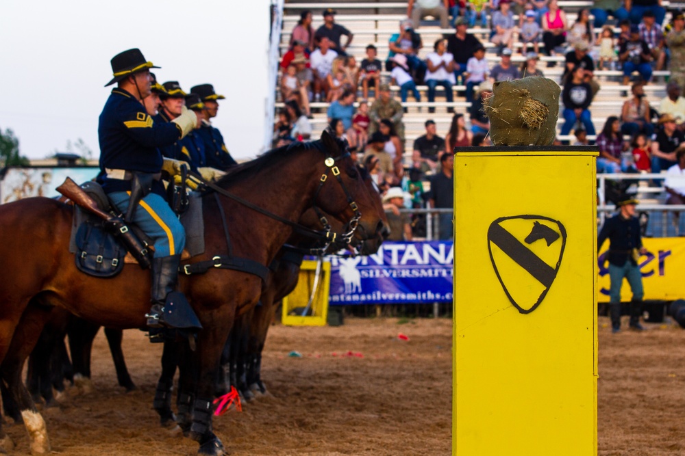 1st Cavalry Division at the Killeen Rodeo