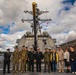 USS Paul Ignatius (DDG 117) hosts tours in Latvia for distinguished visitors