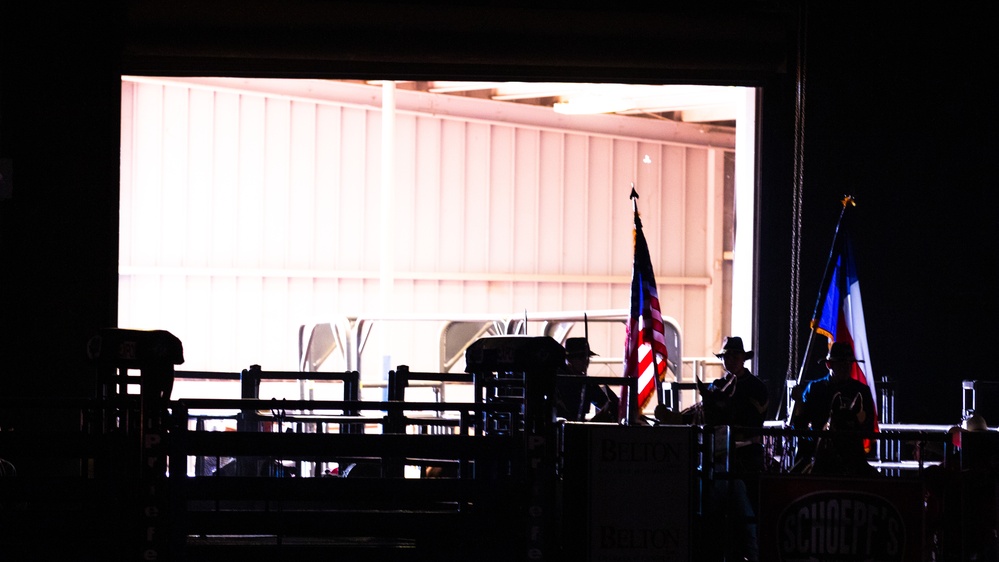 1st Cav Honor Guard kicks off Rodeo