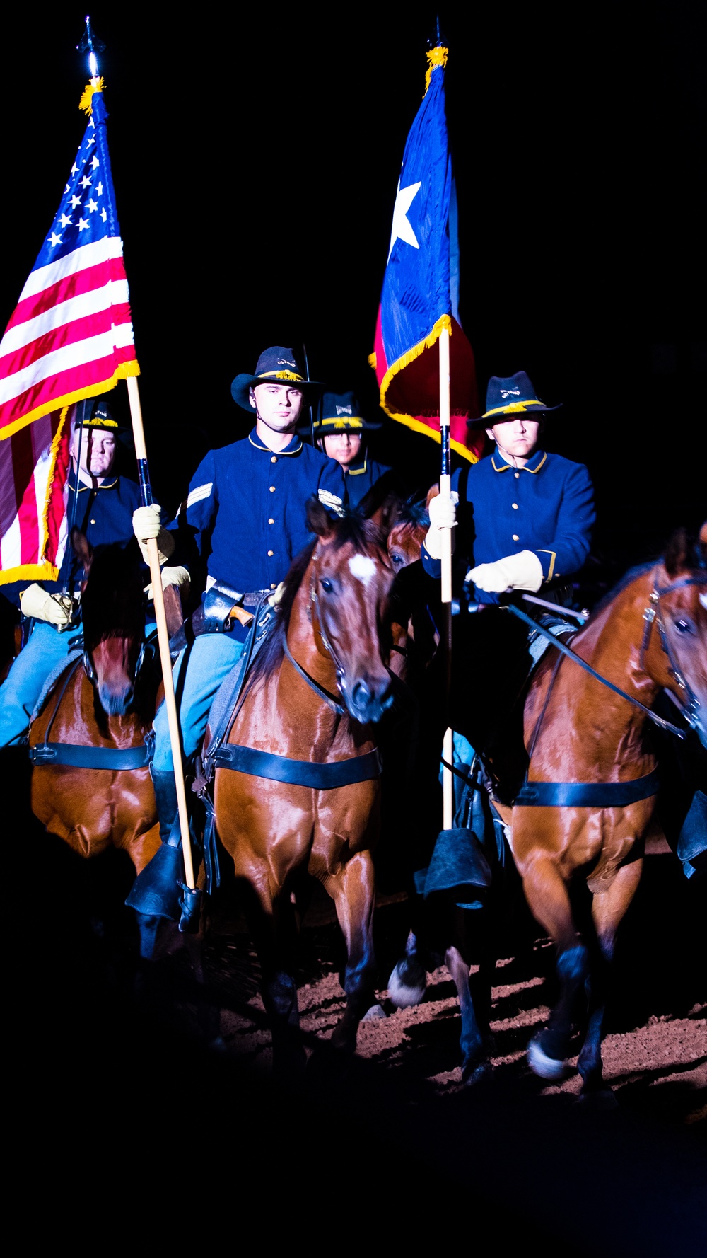 1st Cav Honor Guard kicks off Rodeo