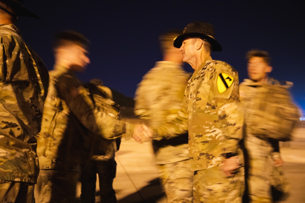 1st Cav Deploys