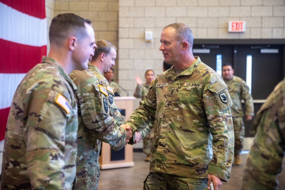 141st Military History Detachment Deployment Ceremony