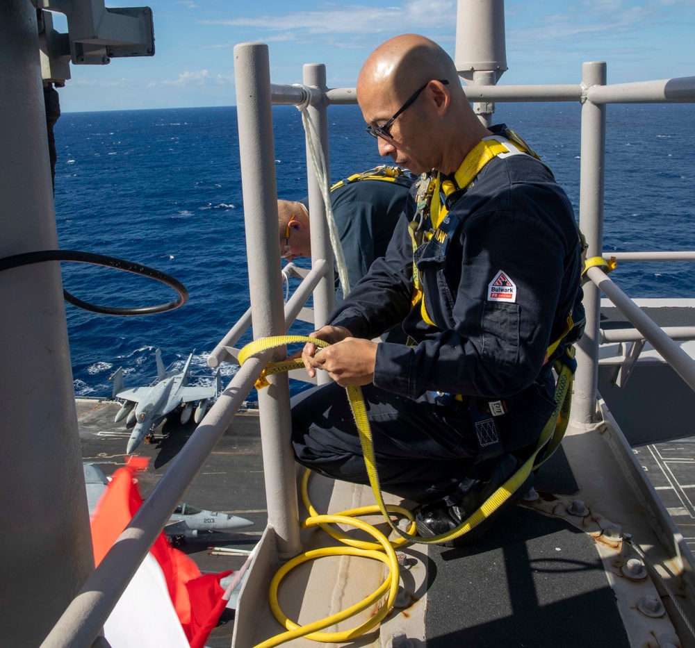 Daily Operations aboard USS George H.W. Bush (CVN 77)