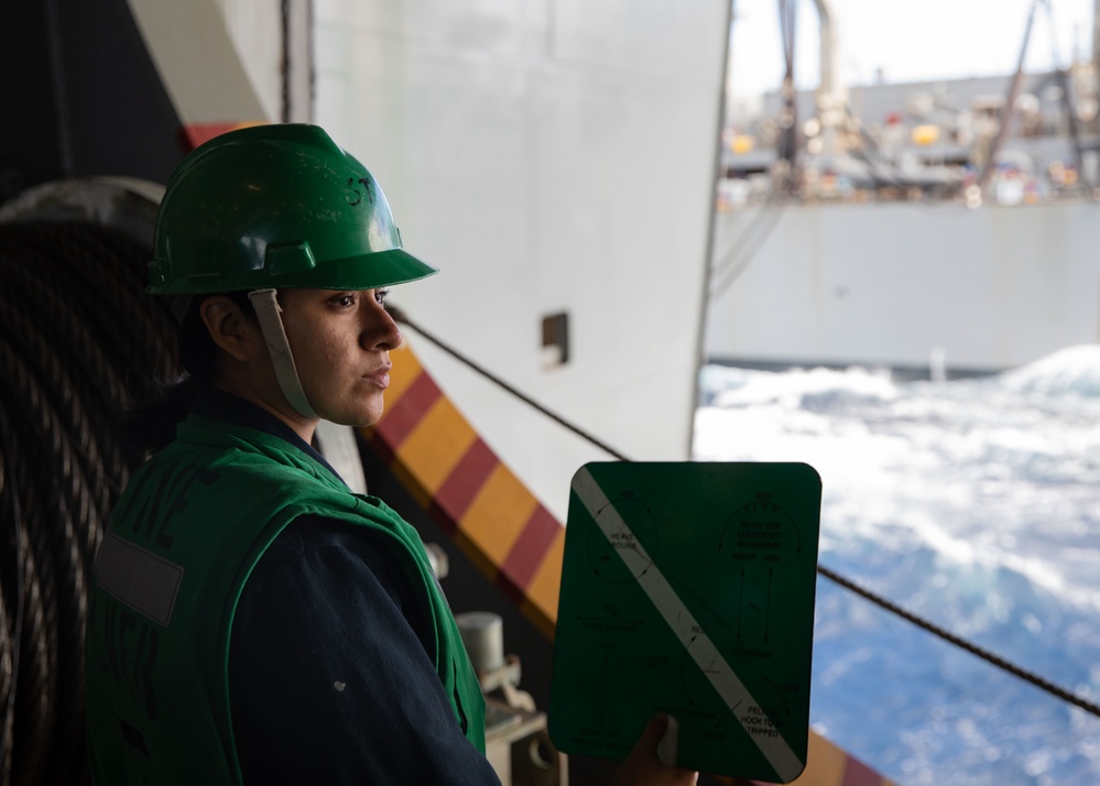 Daily operations aboard USS George H.W. Bush