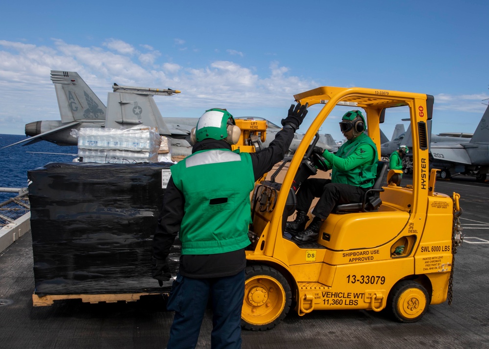 Daily Operations aboard USS George H.W. Bush (CVN 77)