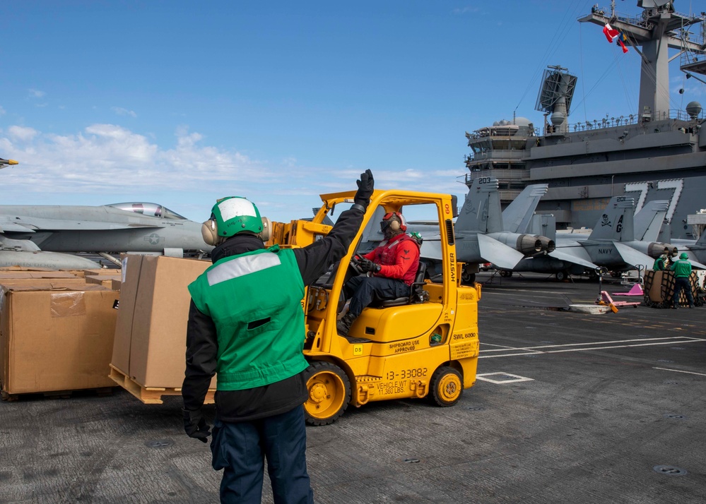 Daily Operations aboard USS George H.W. Bush (CVN 77)