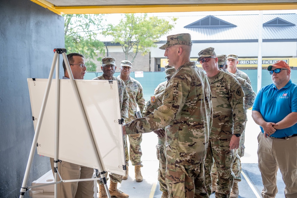 Army Vice Chief of Staff visits Fort Jackson