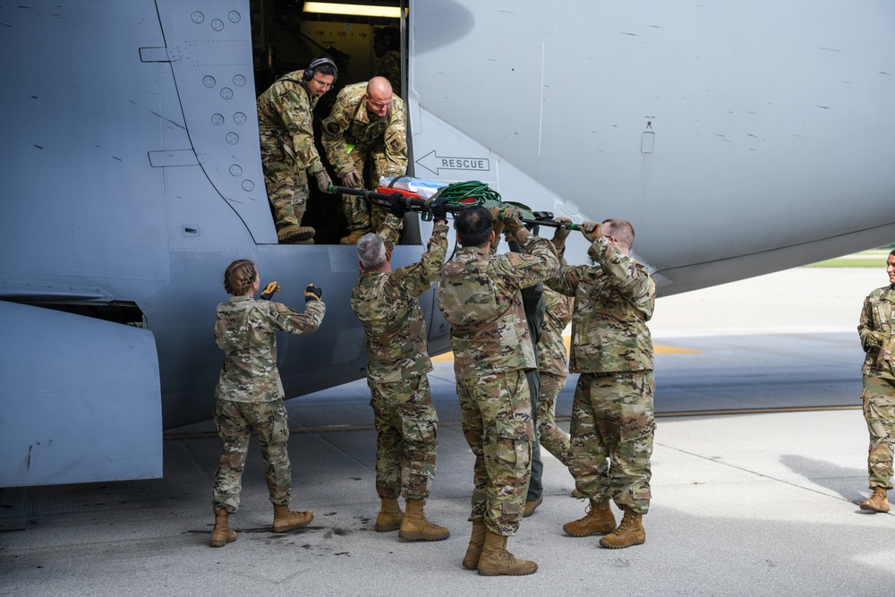 445th Reserve Citizen Airmen, Army soldiers participate in Operation Merciful Valkyrie exercise