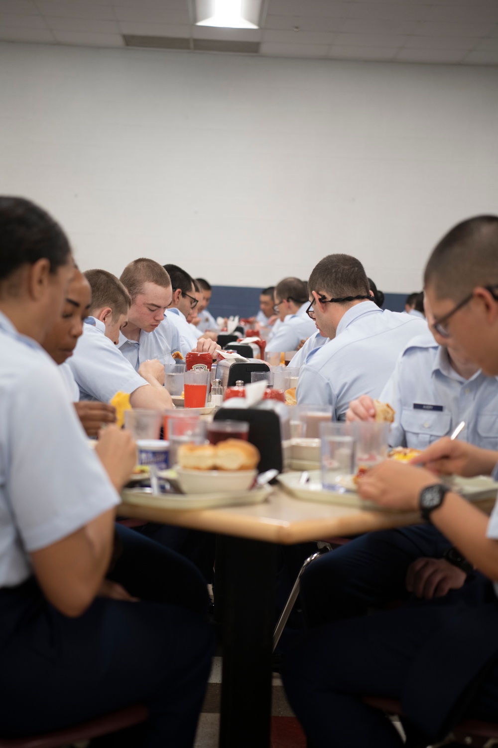 Basic Military Training lunch time