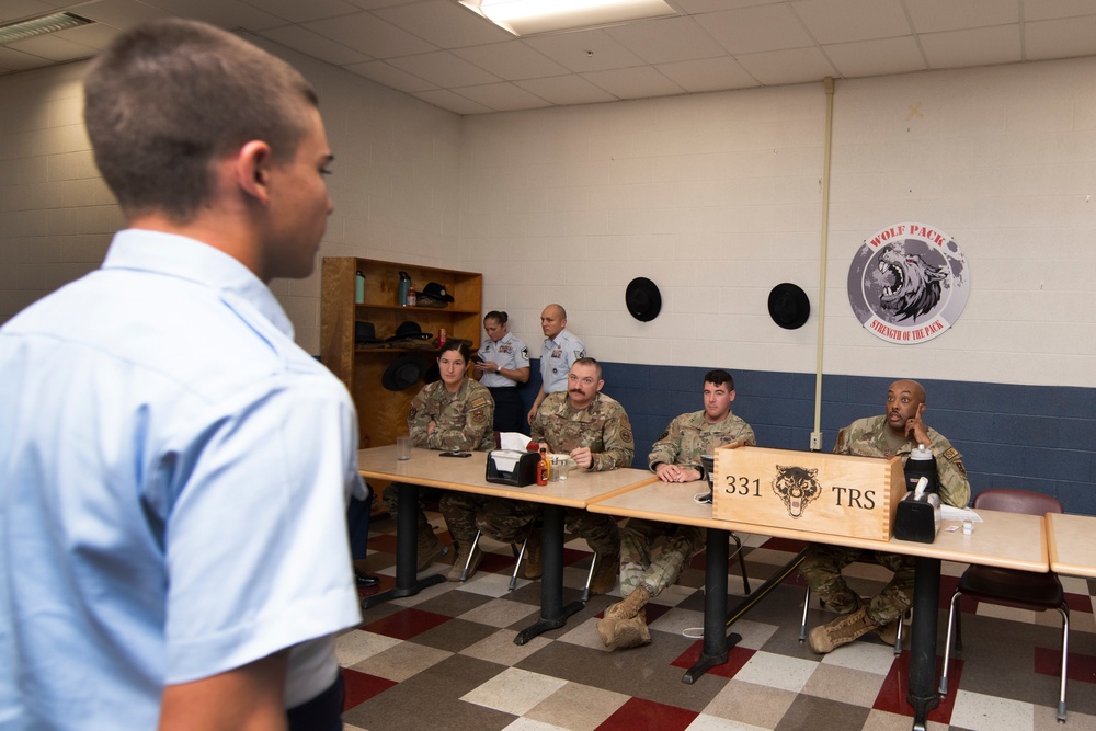 Basic Military Training lunch time