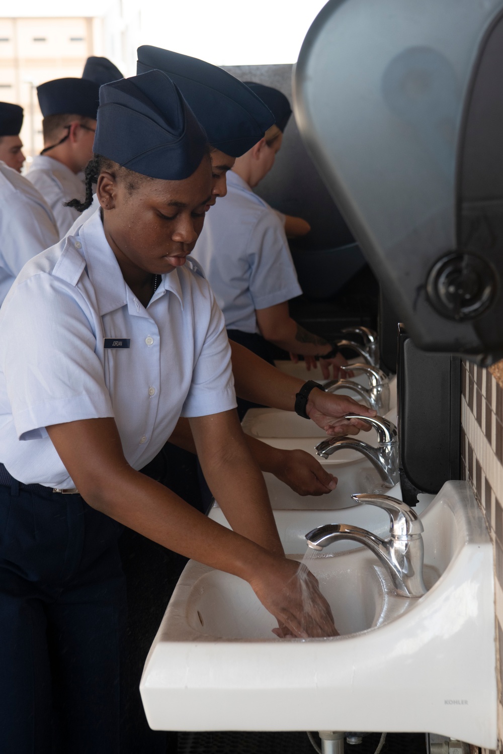 Basic Military Training lunch time