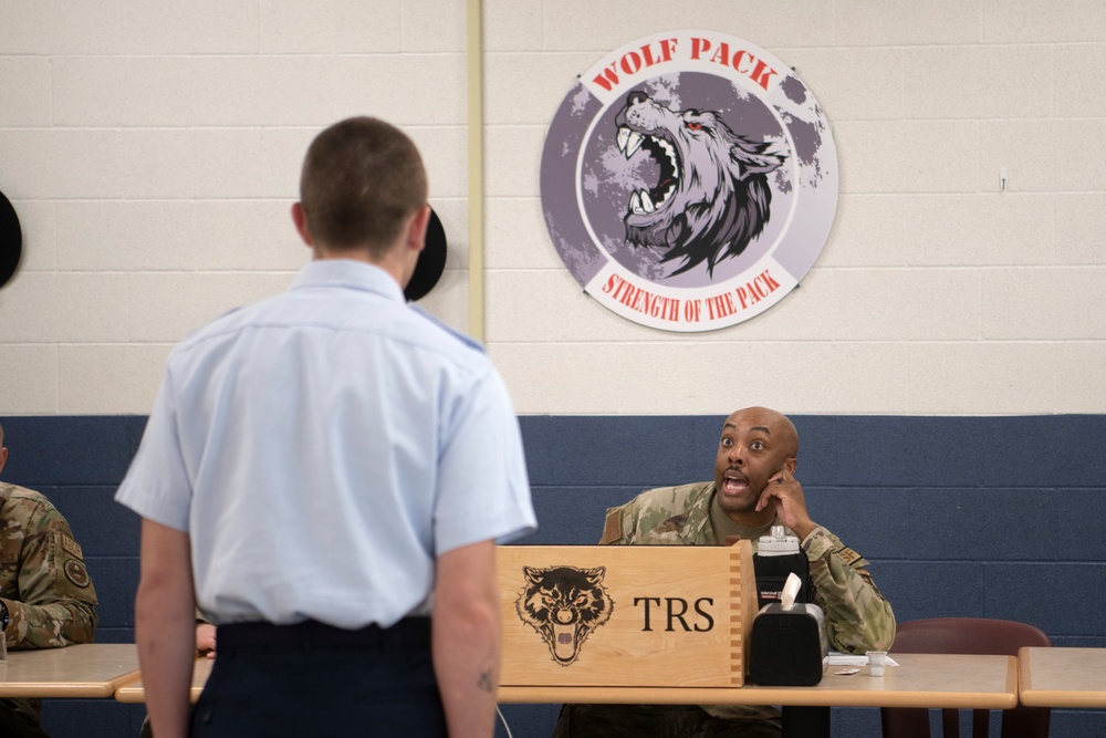 Basic Military Training lunch time