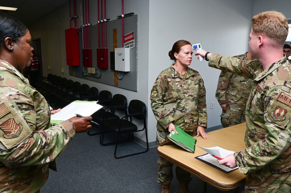 Photo of Deployment Processing Line - Exercise Firefox