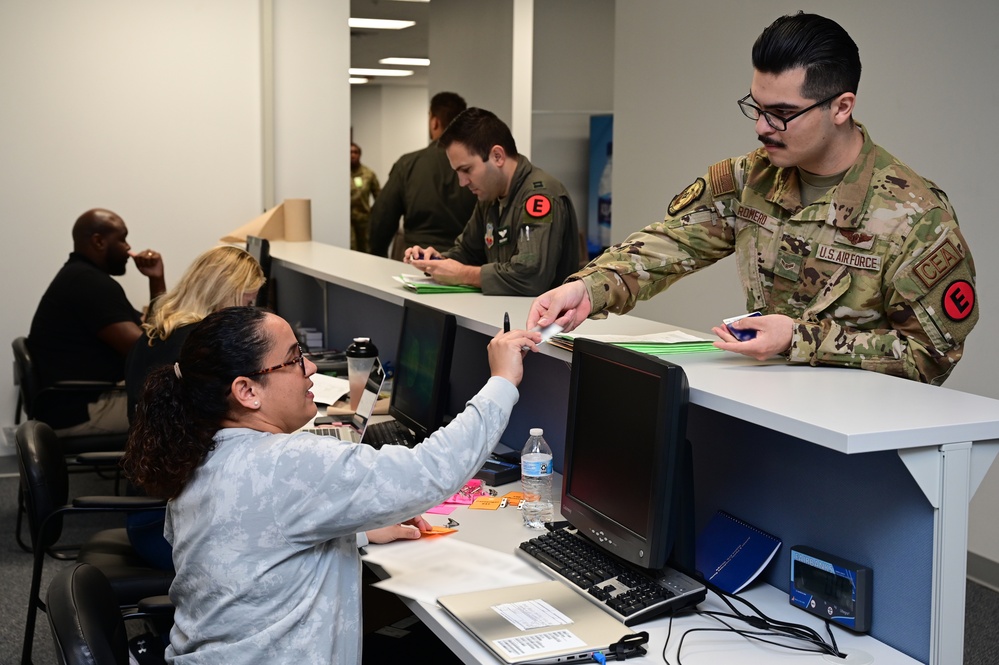 Photo of Deployment Processing Line - Exercise Firefox