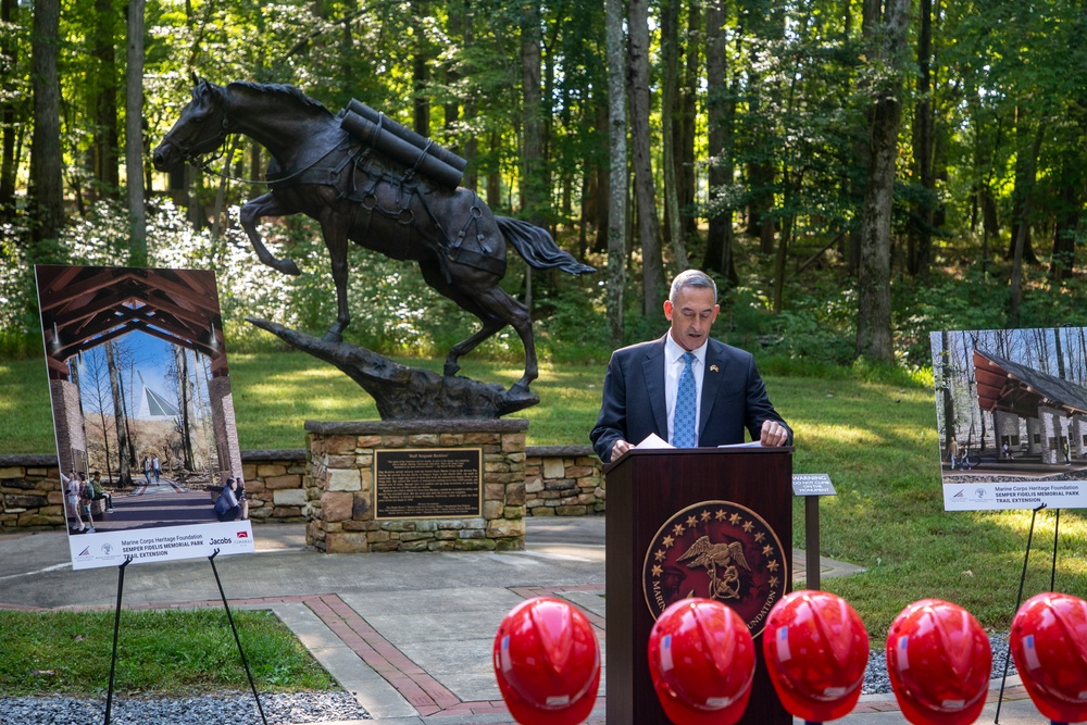 Where Vision meets Reality; NMMC Semper Fidelis Park Expansion Ground Breaking Ceremony