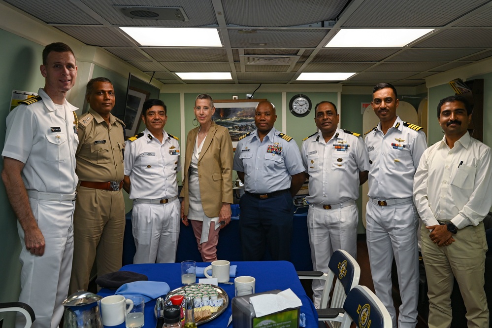 Coast Guard Cutter Midgett visits Chennai, India