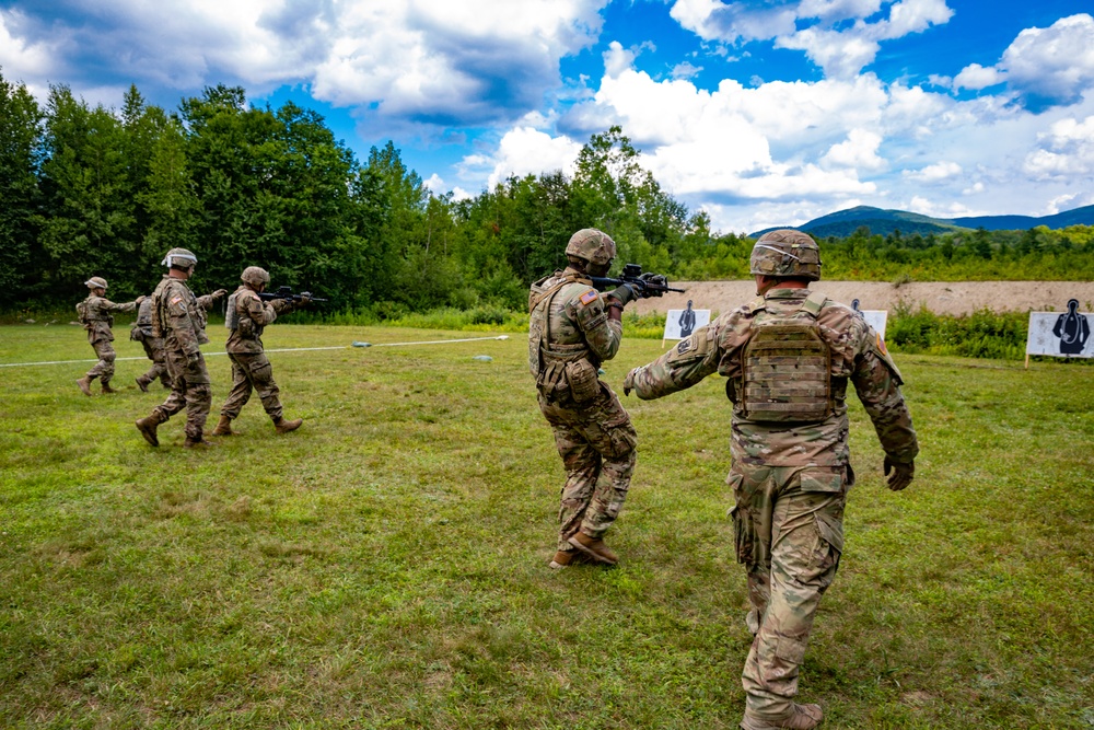 102nd Infantry Regiment soldiers receive awards, conduct reflexive fire drills, machine gun qualification during Annual Training