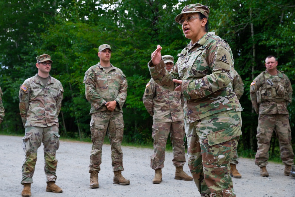 102nd Infantry Regiment soldiers receive awards, conduct reflexive fire drills, machine gun qualification during Annual Training