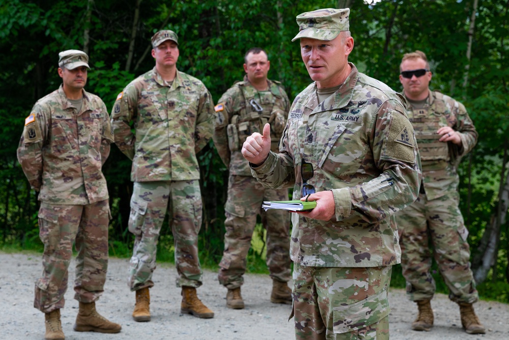 102nd Infantry Regiment soldiers receive awards, conduct reflexive fire drills, machine gun qualification during Annual Training