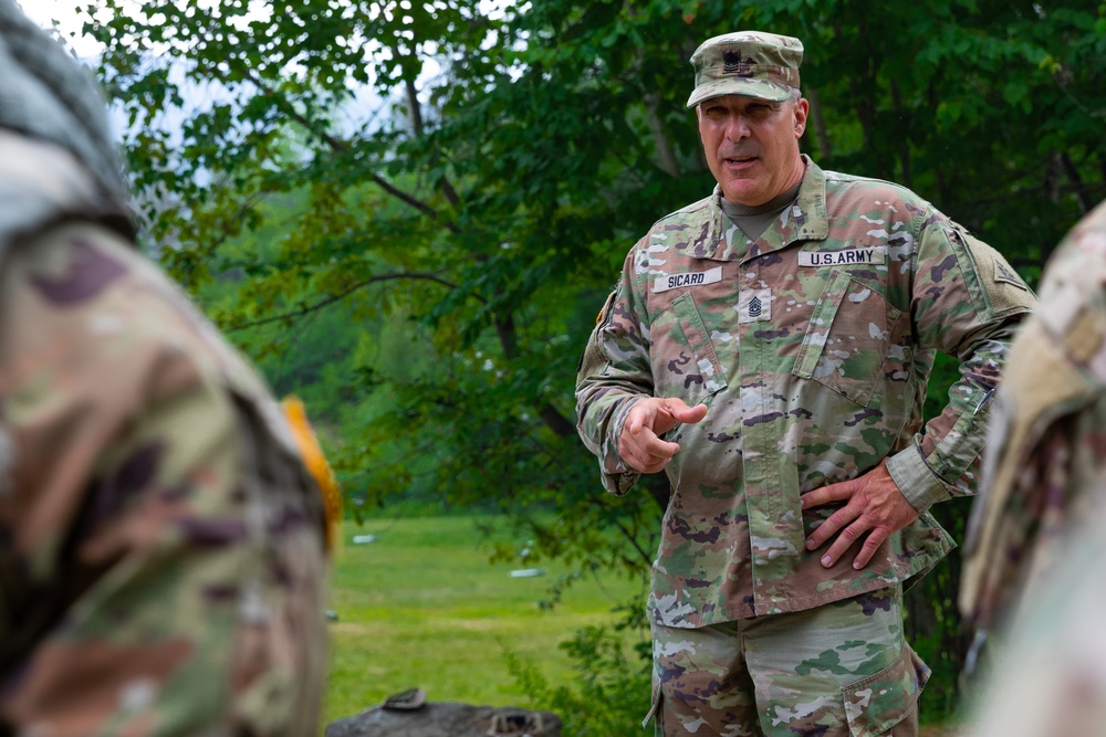 102nd Infantry Regiment soldiers receive awards, conduct reflexive fire drills, machine gun qualification during Annual Training