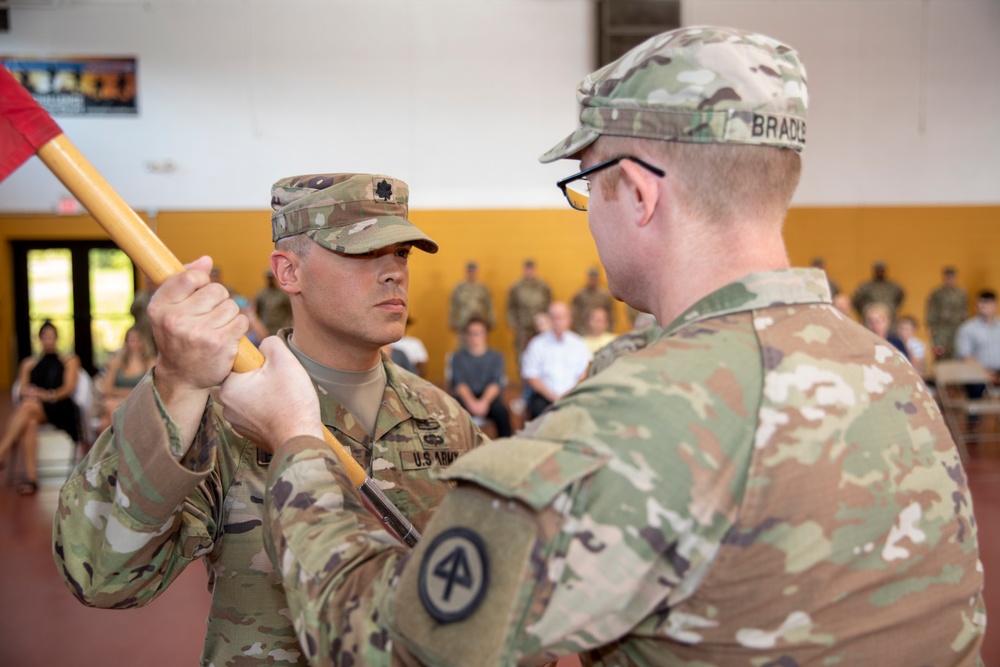 Bravo Battery, 3rd Battalion, 112th Field Artillery Regiment Change of Command Ceremony