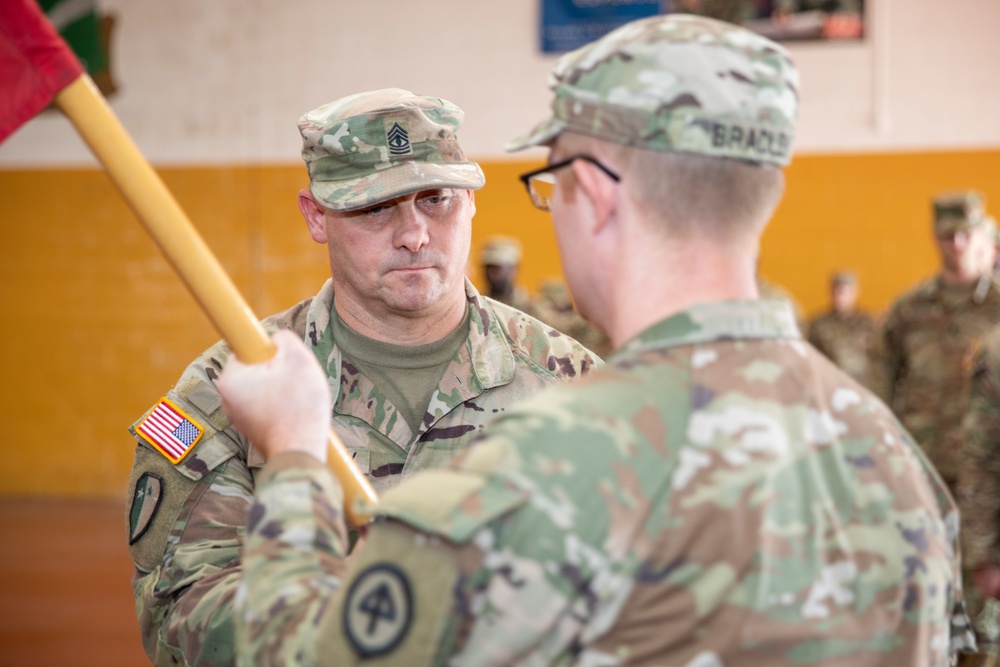 Bravo Battery, 3rd Battalion, 112th Field Artillery Regiment Change of Command Ceremony