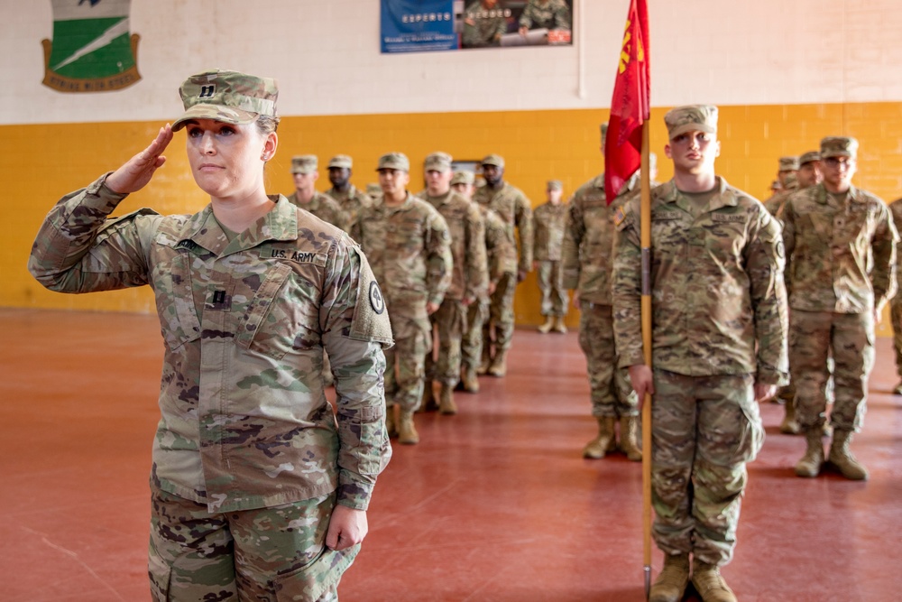 Bravo Battery, 3rd Battalion, 112th Field Artillery Regiment Change of Command Ceremony