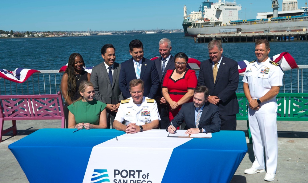 Navy and Port of San Diego Enter Energy Agreement