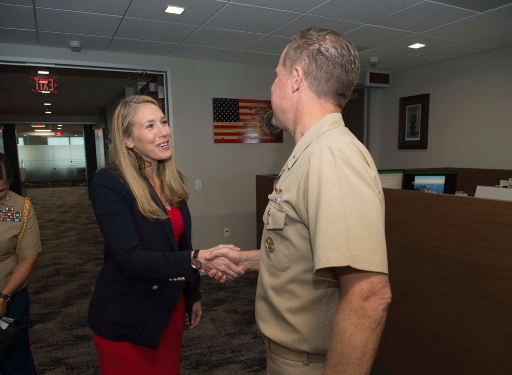 Meredith Berger, Assistant Secretary of the Navy for Energy, Installations &amp; Environment (EI&amp;E), tours Navy Region Southwest