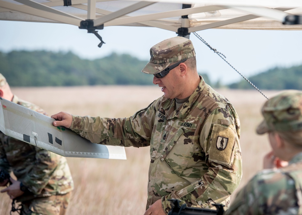 Wisconsin National Guard Soldiers Train in UAS Operations