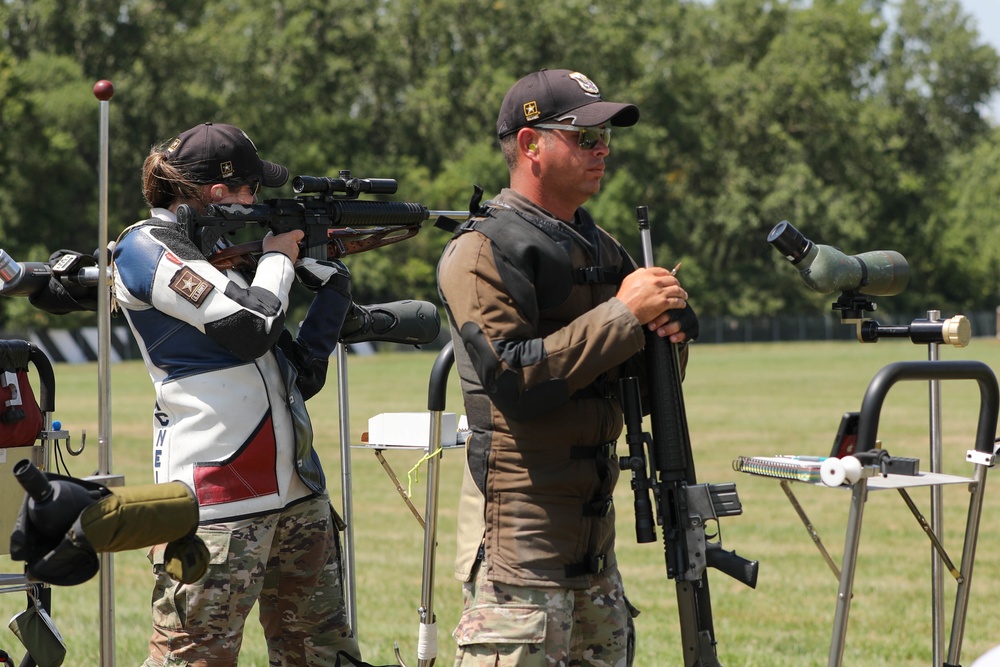 USAMU Soldiers Compete at Camp Perry
