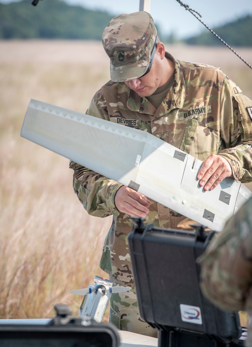 Wisconsin National Guard Soldiers Train in UAS Operations