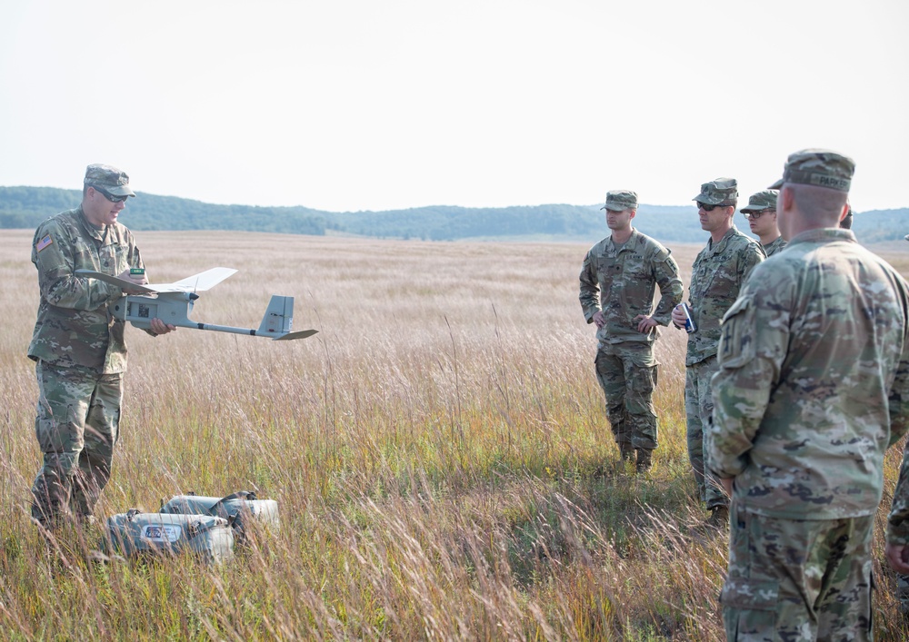 Wisconsin National Guard Soldiers Train in UAS Operations