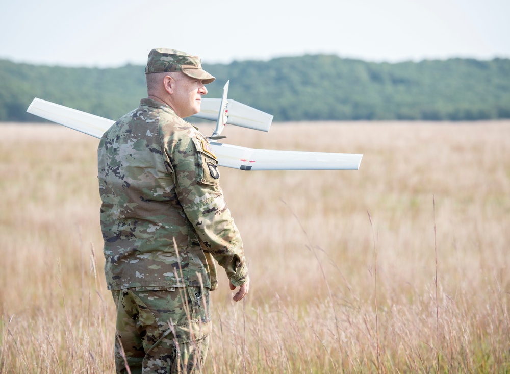 Wisconsin National Guard Soldiers Train in UAS Operations